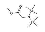 N,N-Bis(trimethylsilyl)glycine methyl ester structure