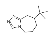 8-tert-butyl-6,7,8,9-tetrahydro-5H-tetrazolo[1,5-a]azepine Structure