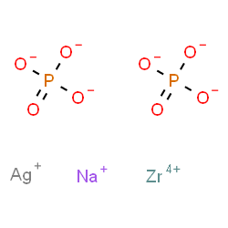 Phosphoric acid, silver(1+) sodium zirconium(4+) salt picture