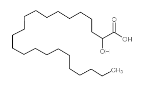 2-hydroxy Tricosanoic Acid Structure