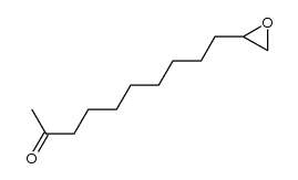 11,12-epoxydodecan-2-one结构式