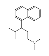 γ-Isopropyl-N,N-dimethyl-1-naphthalene-1-propanamine结构式