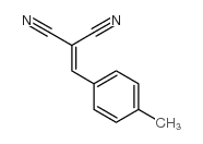 Propanedinitrile,2-[(4-methylphenyl)methylene]- structure