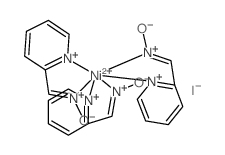 Nickel(2+),tris(picolinaldehyde oxime)-, diiodide (8CI) structure