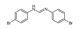 N,N'-bis(4-bromophenyl)methanimidamide结构式