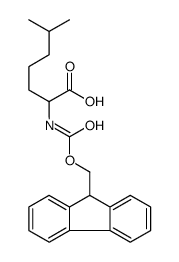 Fmoc-S-2-amino-6-methylheptanoic acid structure