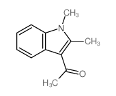 1-(1,2-二甲基-1H-吲哚-3-基)乙酮图片