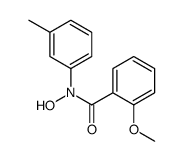 N-hydroxy-2-methoxy-N-(3-methylphenyl)benzamide Structure
