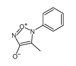 4-Methyl-3-phenylsydnone结构式