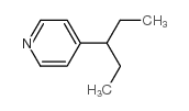 Pyridine,4-(1-ethylpropyl)- structure