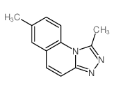 1,7-dimethyl-[1,2,4]triazolo[4,3-a]quinoline结构式