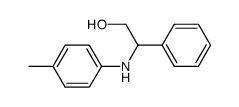 2-(4-methylphenylamino)-2-phenylethanol Structure