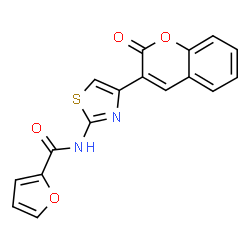 N-(4-(2-oxo-2H-chromen-3-yl)thiazol-2-yl)furan-2-carboxamide picture