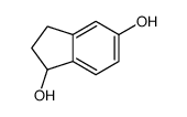 2,3-dihydro-1H-indene-1,5-diol structure