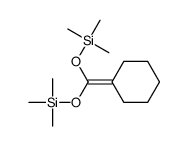 [cyclohexylidene(trimethylsilyloxy)methoxy]-trimethylsilane结构式