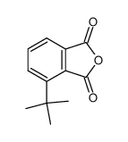 3-tert-butylphtalic anhydride Structure