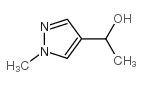 1-(1-甲基-1H-吡唑-4-基)乙醇结构式