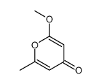 2-methoxy-6-methylpyran-4-one结构式