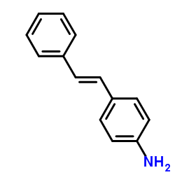 反-4-氨基二苯乙烯结构式