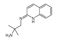 2-methyl-1-N-quinolin-2-ylpropane-1,2-diamine结构式