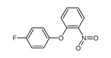 1-(4-氟苯氧基)-2-硝基苯结构式