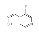 3-fluoroisonicotinaldehyde oxime Structure