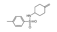 4-methyl-N-(4-methylidenecyclohexyl)benzenesulfonamide结构式