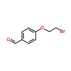 4-(2-Bromoethoxy)benzaldehyde Structure