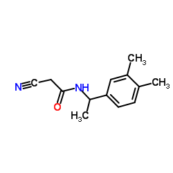 2-Cyano-N-[1-(3,4-dimethylphenyl)ethyl]acetamide picture