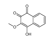 2-Hydroxy-3-methoxy-1,4-naphthalenedione结构式