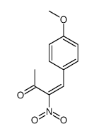 (E)-4-(4-methoxyphenyl)-3-nitrobut-3-en-2-one Structure