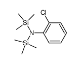 N-(2-chlorophenyl)-1,1,1-trimethyl-N-(trimethylsilyl)silanamine Structure