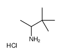 3,3-二甲基丁-2-胺盐酸盐结构式