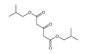 bis(2-methylpropyl) 3-oxopentanedioate Structure