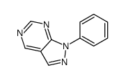 1-phenylpyrazolo[3,4-d]pyrimidine Structure