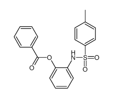 [2-[(4-methylphenyl)sulfonylamino]phenyl] benzoate结构式
