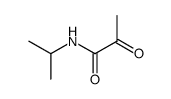 Propanamide, N-(1-methylethyl)-2-oxo- (9CI) Structure