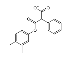 3-(3,4-dimethylphenoxy)-3-oxo-2-phenylpropanoate结构式