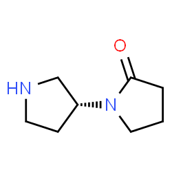 [1,3-Bipyrrolidin]-2-one,(3R)-(9CI)结构式