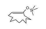 [(cyclododec-1-en-1-yl)oxy](trimethyl)silane Structure