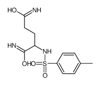 2-[(4-methylphenyl)sulfonylamino]pentanediamide Structure
