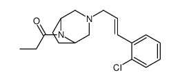3-[3-(o-Chlorophenyl)allyl]-8-propionyl-3,8-diazabicyclo[3.2.1]octane picture