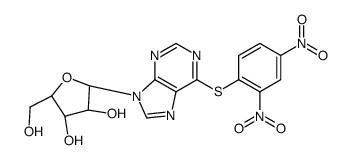 (2R,3R,4S,5R)-2-[6-(2,4-dinitrophenyl)sulfanylpurin-9-yl]-5-(hydroxymethyl)oxolane-3,4-diol Structure