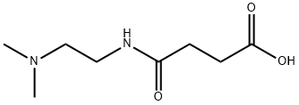 4-{[2-(dimethylamino)ethyl]amino}-4-oxobutanoic acid Structure