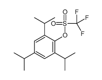 [2,4,6-tri(propan-2-yl)phenyl] trifluoromethanesulfonate Structure