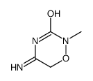 5-amino-2-methyl-6H-1,2,4-oxadiazin-3-one Structure