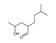 2-(2-hydroxypropyl)-5-methylhexanal Structure