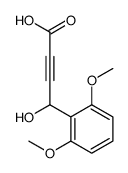 4-(2,6-dimethoxyphenyl)-4-hydroxybut-2-ynoic acid结构式