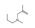 N,2-dimethyl-N-propylprop-2-en-1-amine Structure