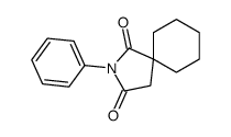 2-phenyl-2-azaspiro[4.5]decane-1,3-dione结构式
